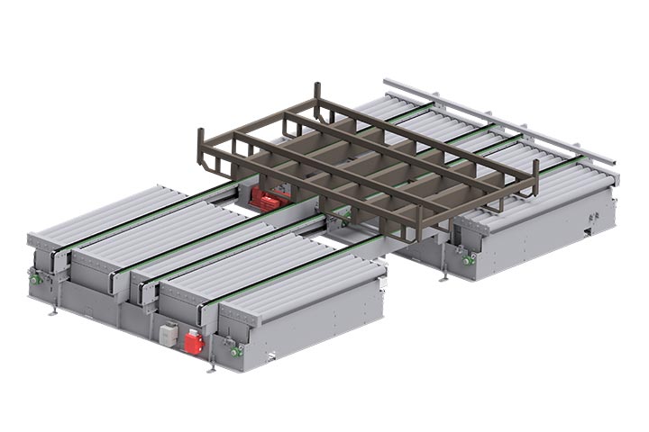 4 strängiger Eckumsetzer